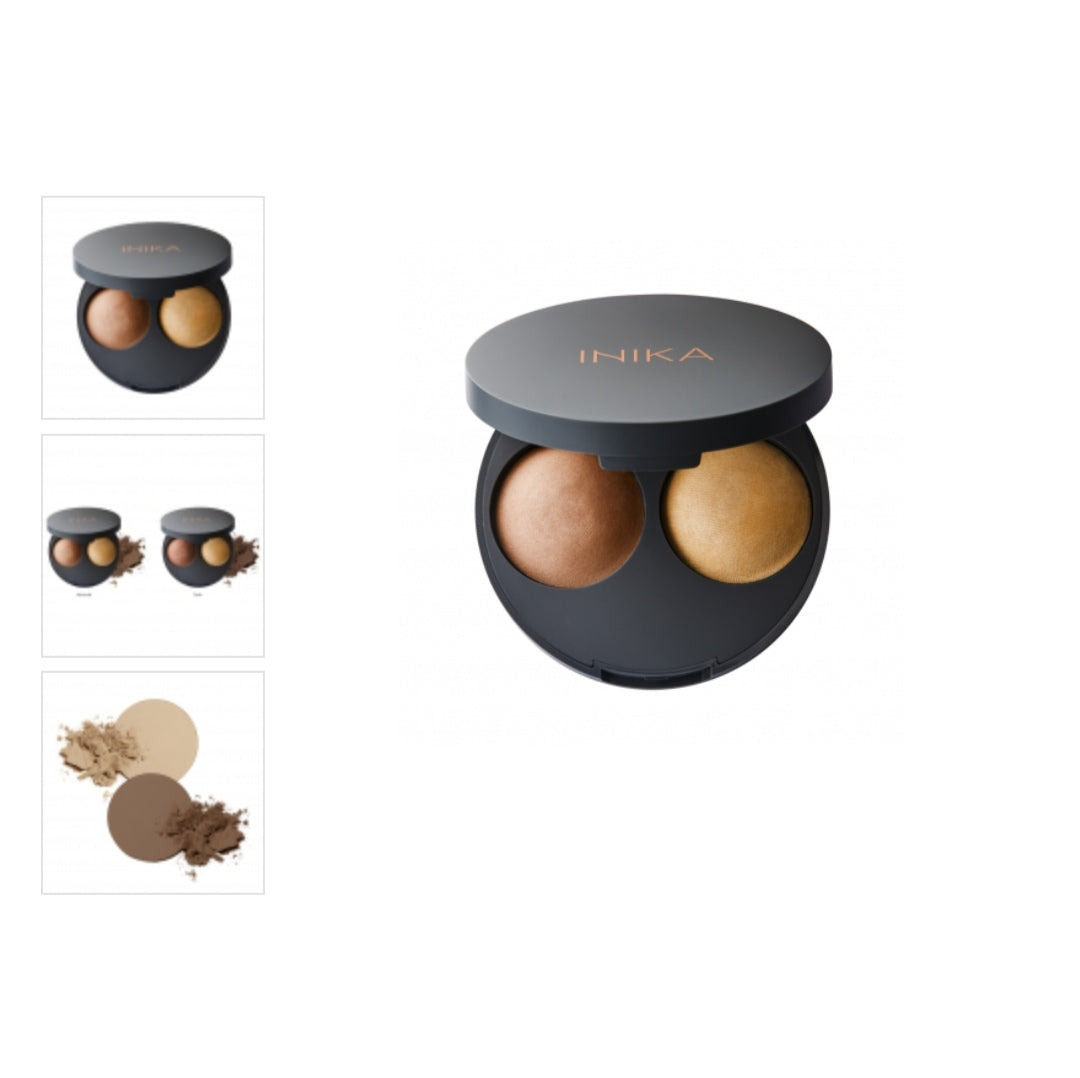 INIKA ORGANIC KOMPAKTINĖ KONTŪRAVIMO PRIEMONĖ - Almond, 5 g