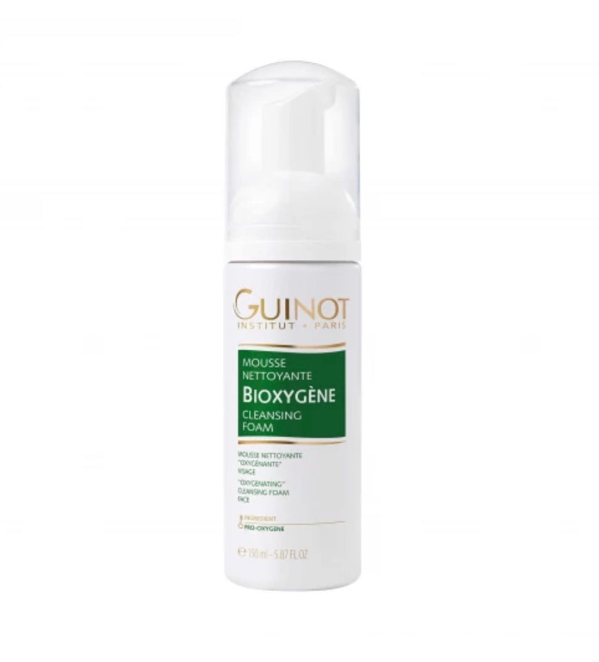 GUINOT Bioxygene Cleansing Foam - Švelnios valomosios veido putos, 150 ml
