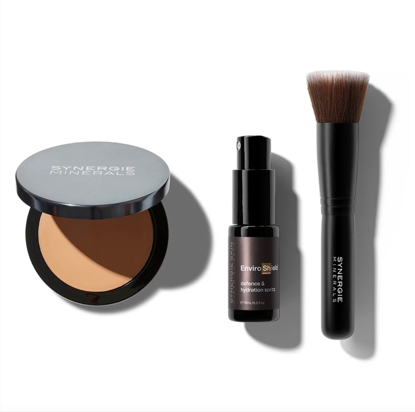 Presuotos mineralinės pudros rinkinys