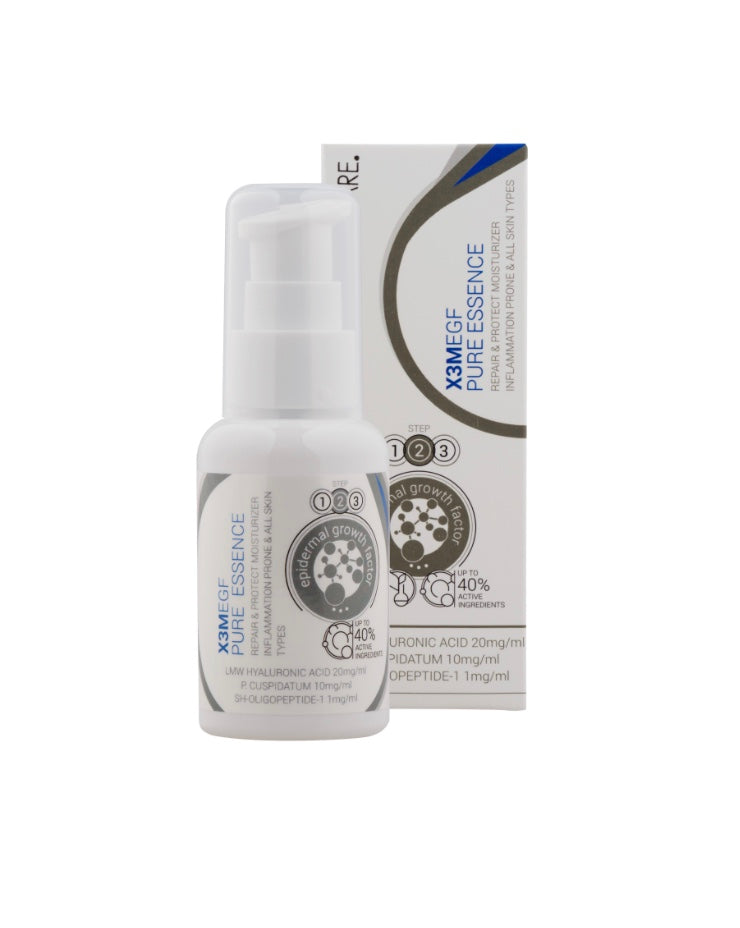 X3M EGF PRIEŠUŽDEGIMINIO POVEIKIO DRĖKINAMOJI ESENCIJA