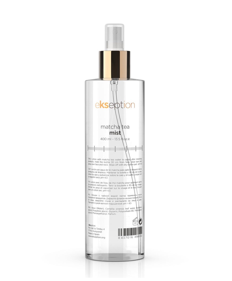 Ekseption purškiamas veido tonikas su matcha/ Matcha Tea Mist, 400ml