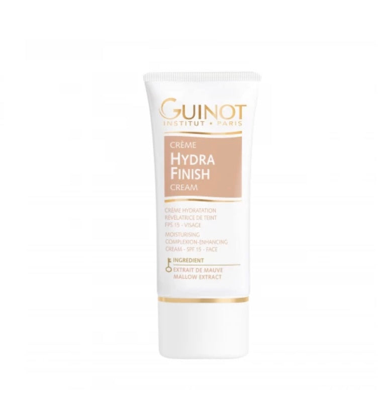 GUINOT Hydra Finish Cream - Drėkinamasis veido kremas su atspalviu SPF15, 30 ml