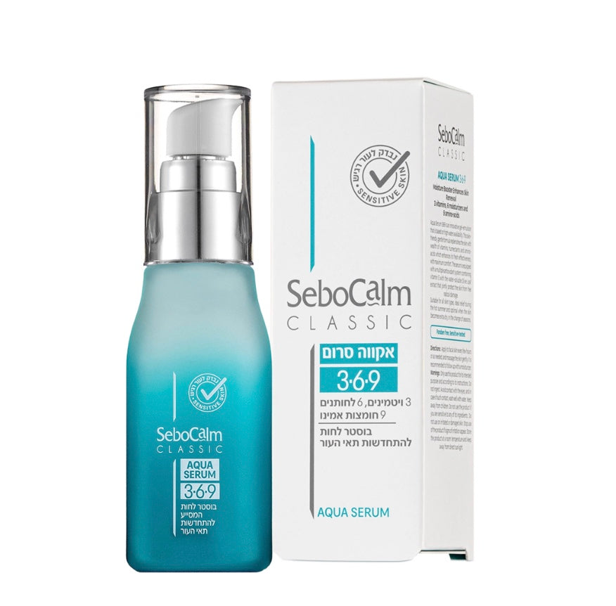 DRĖKINAMASIS SERUMAS „AQUA SERUM 369”