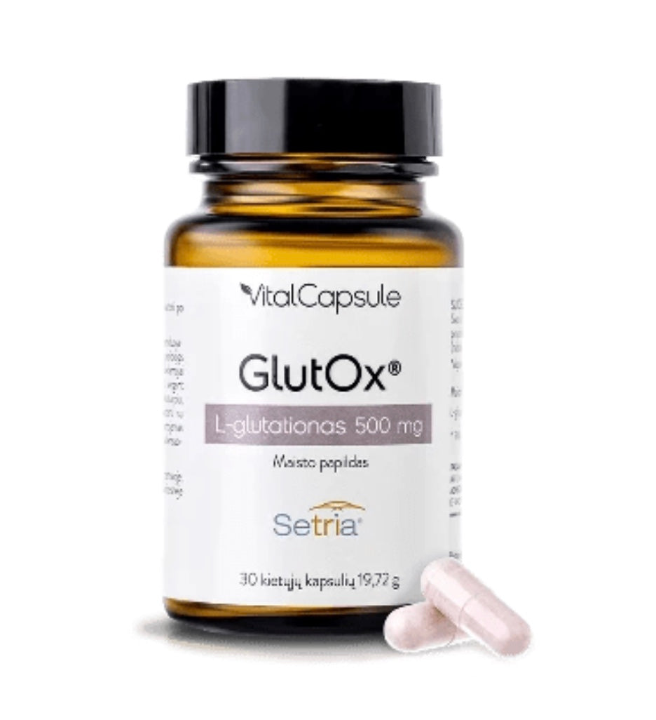 VitalCapsule Glutox maisto papildas, 30 kapsulių