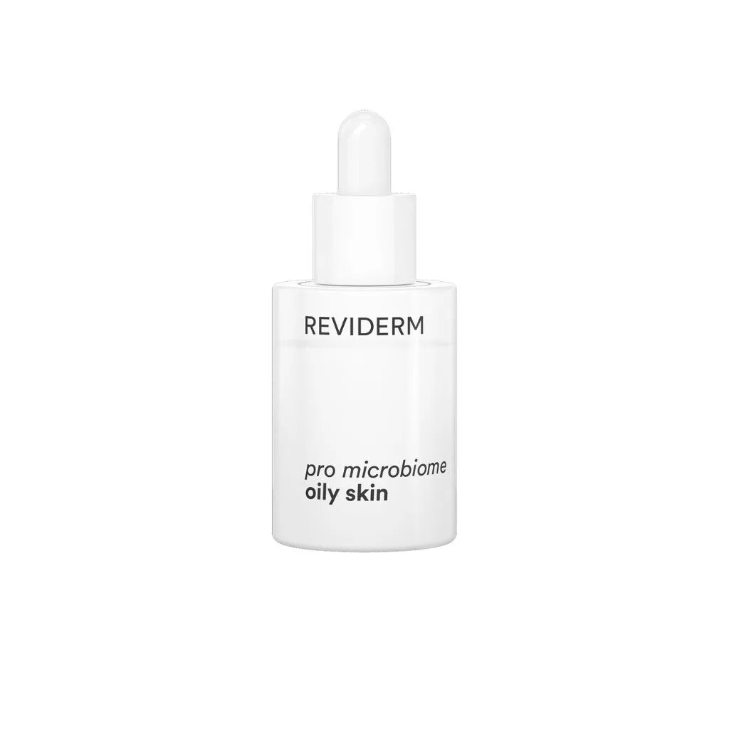 Reviderm Pro Microbiome Oily Skin mikrobiomos koncentratas riebiai odai, 30 ml