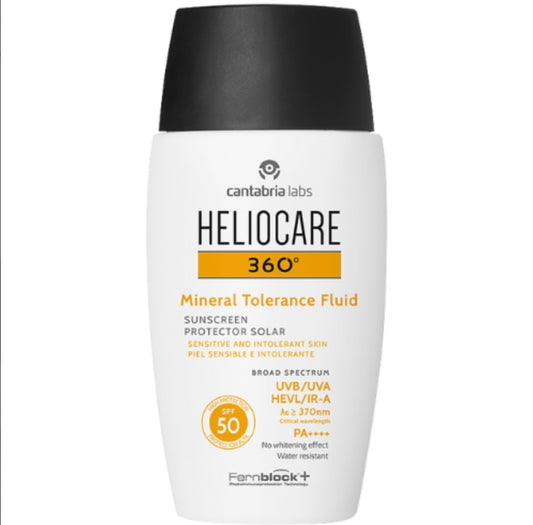 HELIOCARE 360 MINERAL TOLERANCE FLUIDAS SPF 50, 50 ML