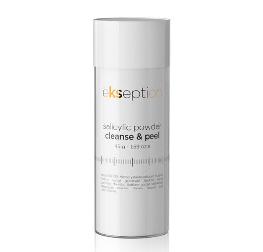 SALICYLIC POWDER CLEANSE & PEEL Enziminis prausiklis su salicilo rūgštimi, 45 g