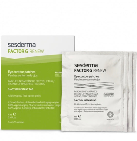 SESDERMA FACTOR G ODĄ ATSTATANTYS PAAKIŲ PADELIAI SU AUGIMO FAKTORIAIS, 4x4 ML