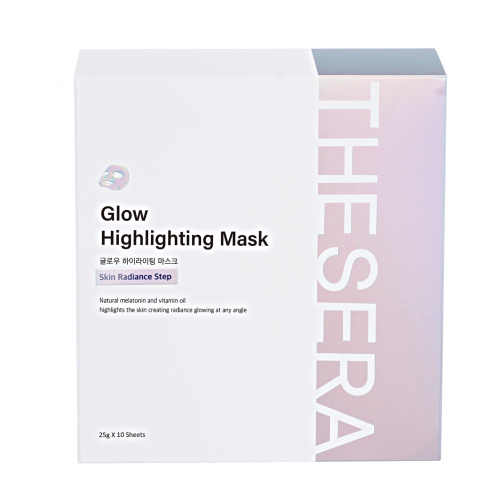 THESERA GLOW ŠVYTĖJIMO SUTEIKIANTI VEIDO KAUKĖ, 1x25 g